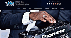 Desktop Screenshot of djrondon.com